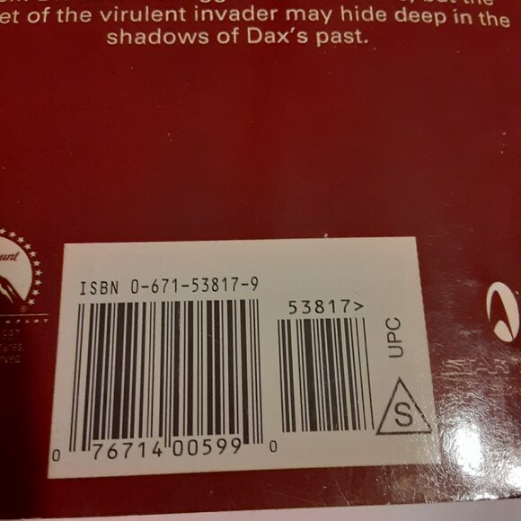 Star Trek Deep Space Nine VTG 90's Paperback Books 13-15,17,19,20 - Picture 9 of 9